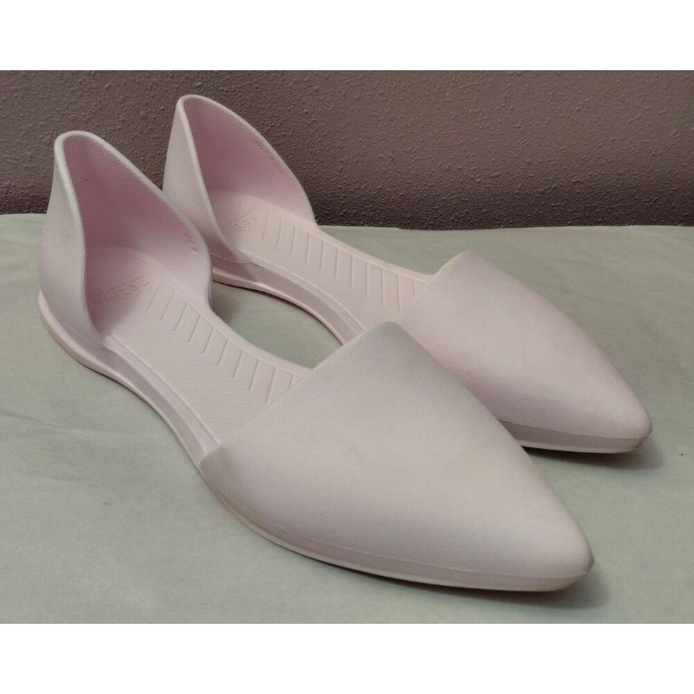 Native Women's Size 8 Slip On Flat Light Pink D'Orsay Shoes